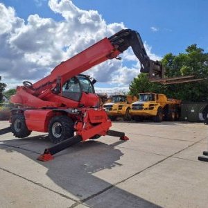 foto 4t / 25m manipulátor Manitou + naviják